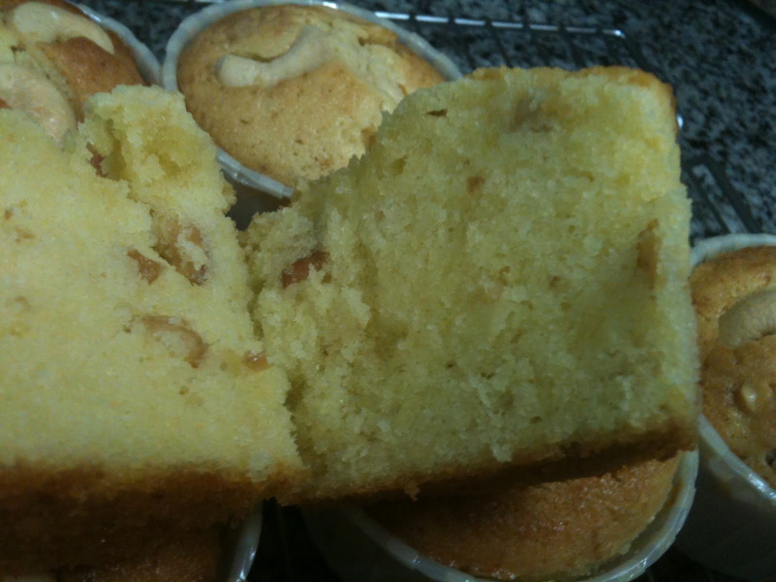 Baking Mum Cashew Nut Butter Cake