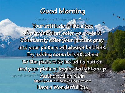 Self Improving Inspiring Quotes: Good Morning Quotes for 08-05-2010