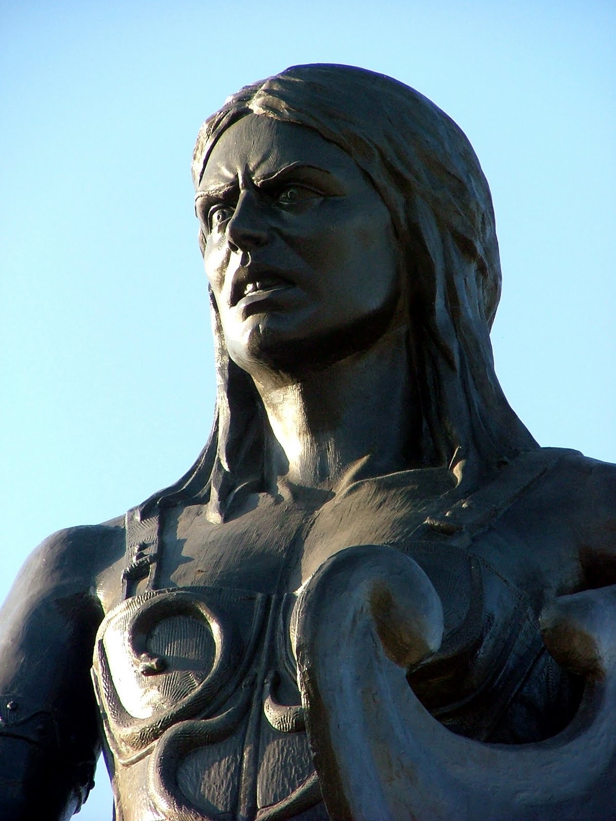 çirkin KukulaKukla 'amazon heykeli / amazon sculpture' samsun