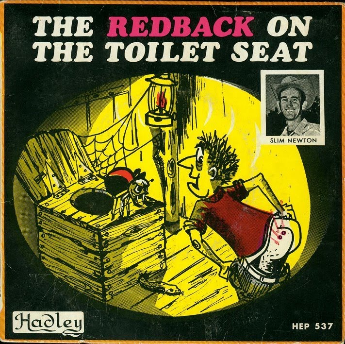 There Was A Redback On The Toilet Seat
