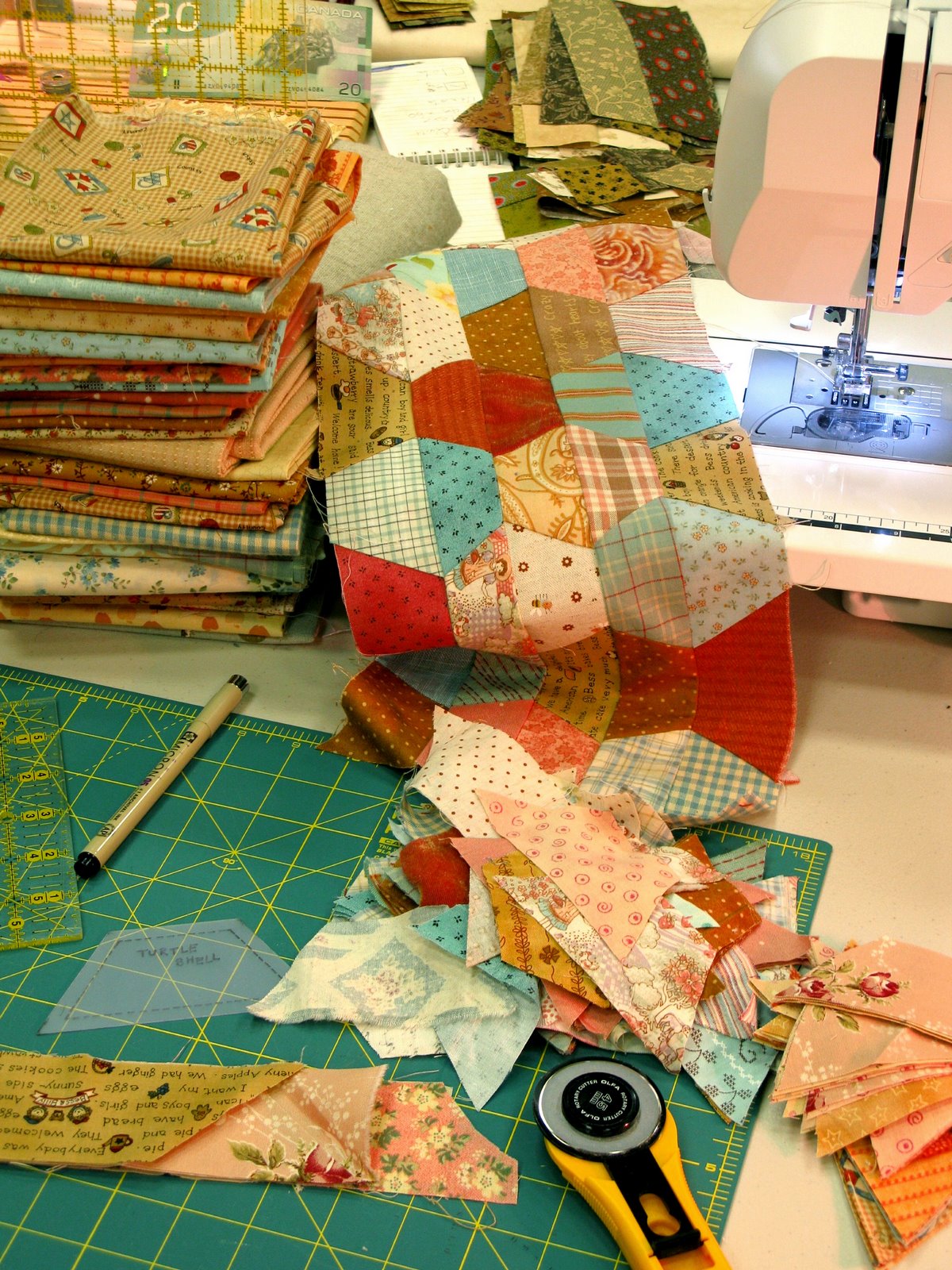 PatchworkPottery Quilt by the Bay