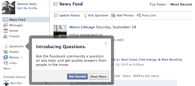Facebook Questions