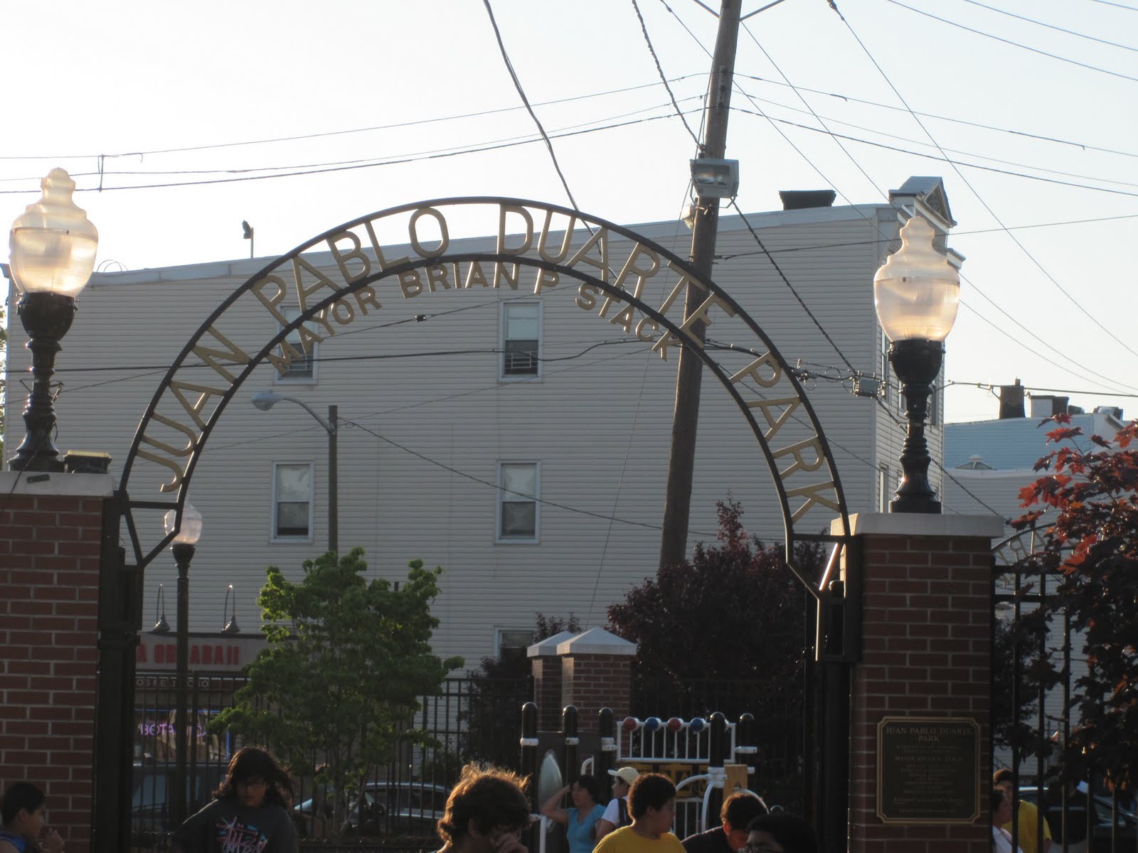 Threading My Way Through Union City Juan Pablo Duarte Park