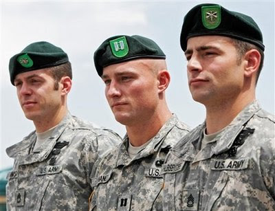 carson fort green berets matthew chaney valor capt three iraq honored soldiers