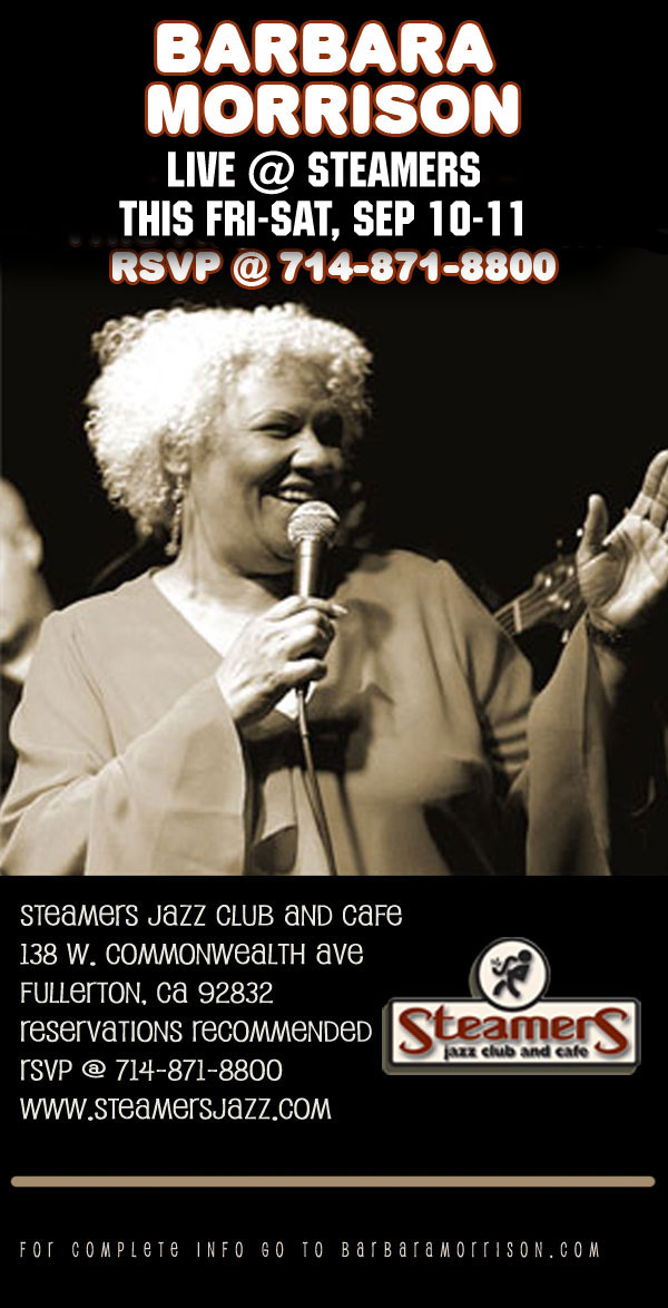 RarePhillySax Barbara Morrison Live at Steamers Jazz Club