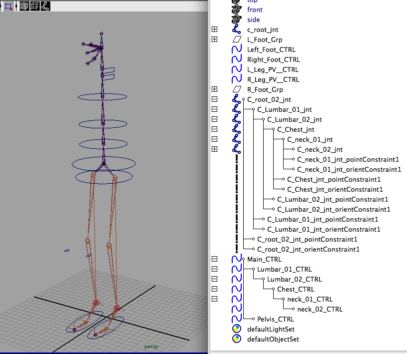 Spine Rig Animations Example Ruben's Blogpage: Maya Tutorial: Character Rigging- Spine