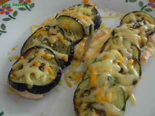  PECHUGAS CON CALABACIN Y BERENJENAS GRATINADAS 