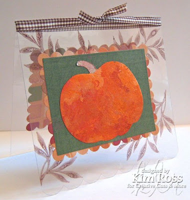 Tacky Pumpkin Clear Card