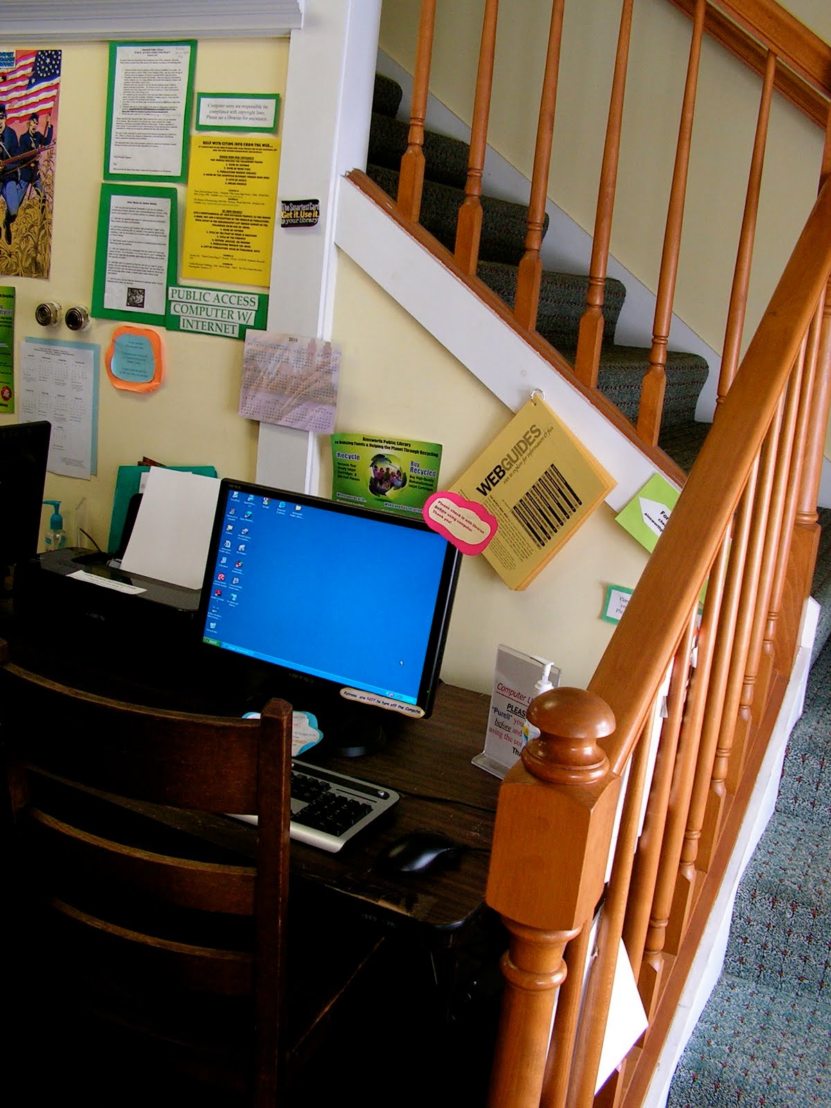 Library Space Traveler Ainsworth Public Library in Williamstown Vermont