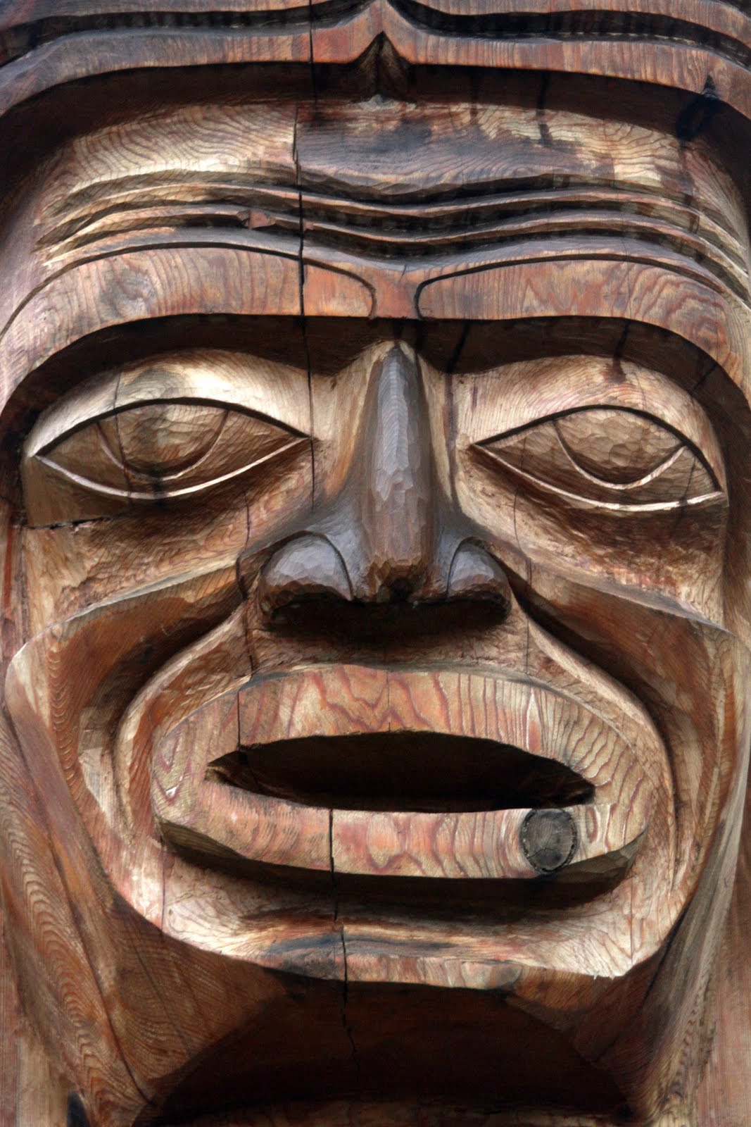 Serendipity and Orchids First Nations Totem Poles, Stanley Park, Vancouver