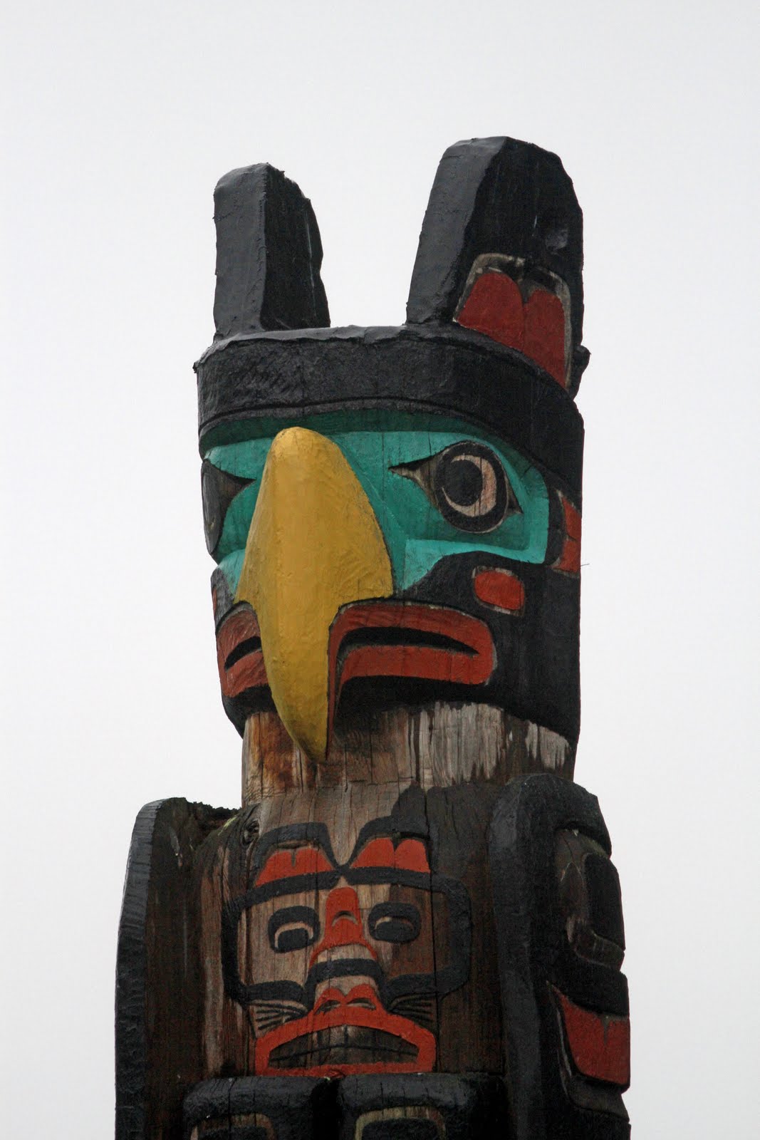 Serendipity and Orchids First Nations Totem Poles, Stanley Park, Vancouver