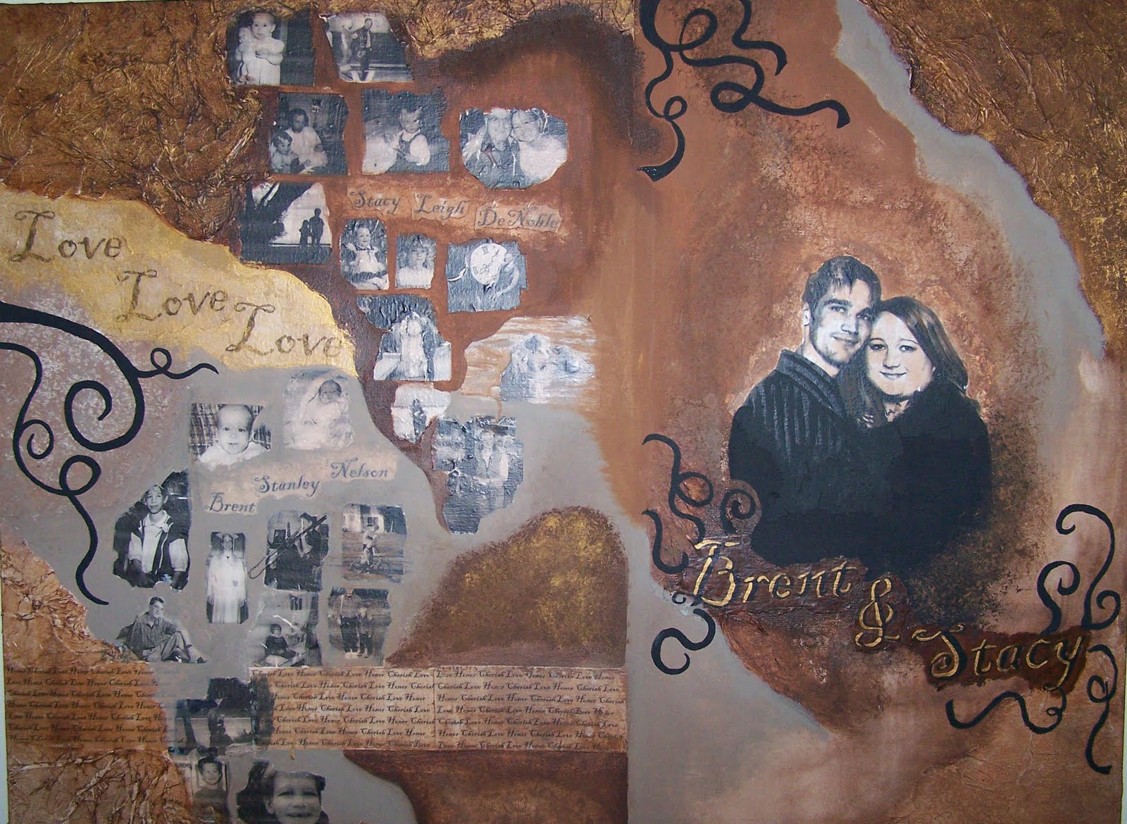 Custom Artwork and Faux Painting Photo Transfer Paintings