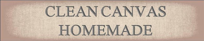 - CLEAN CANVAS HOMEMADE -