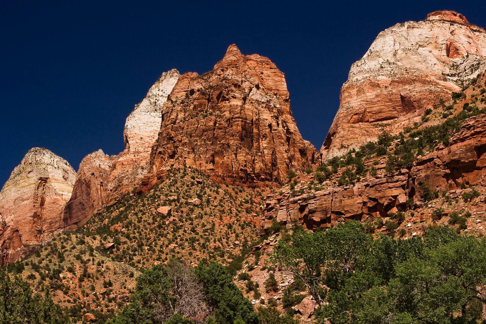 365 Days in Zion: Day 285: July 7, 2005 - Main Canyon View