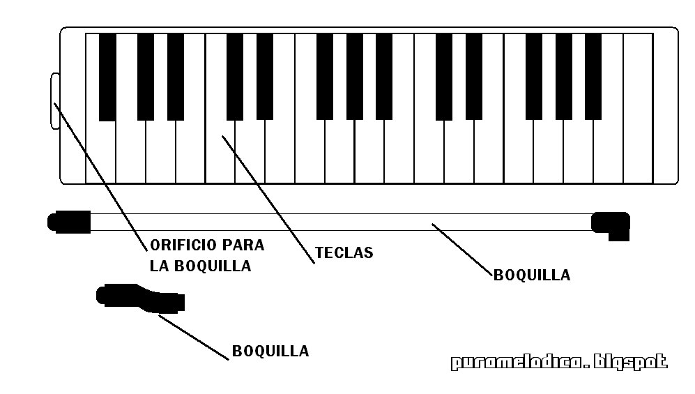 Pura Melodica¡¡¡¡¡¡¡¡¡¡ Curso de Melodica prte 2 (Las partes de la