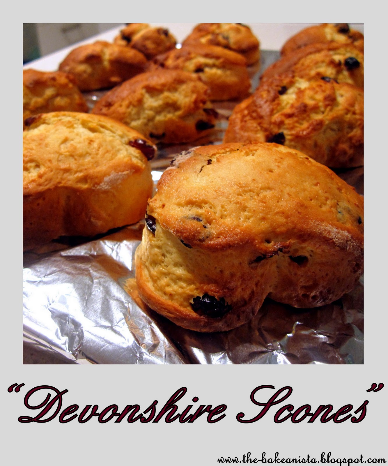 The Bake-a-nista: Devonshire Scones