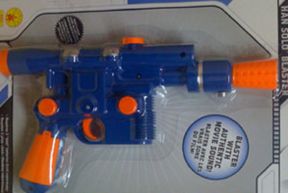 han solo nerf gun attachments