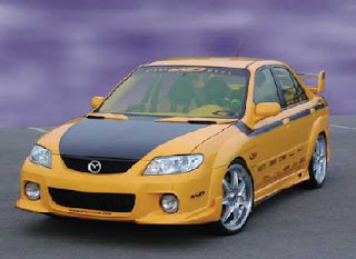 bodikit: Mazda Protege body kit