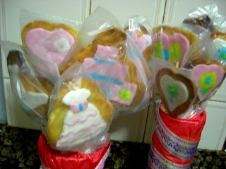  Galletas decoradas con fondant de nubes 