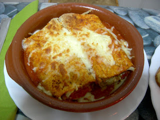  Enchiladas mexicanas de pollo 
