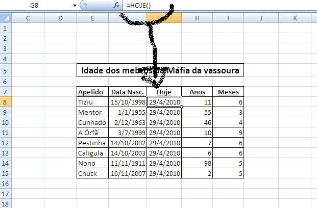 Curso Excel Tio Ilmo Excel 2007 Super Dicas C lculos Com Datas