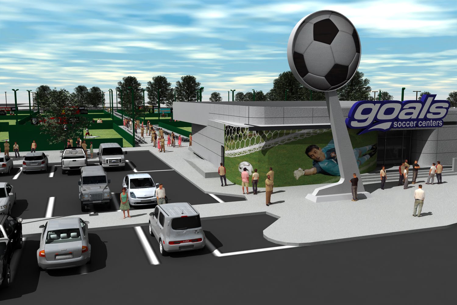 Simply Fútbol State of the art pitches inaugurated in Los Angeles