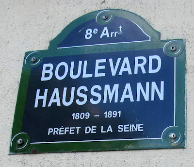 Paris street sign