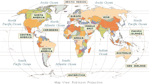Patlas world map