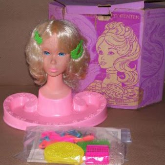 Childhood Memory Keeper: Retro Pop Culture from the 1960s, 1970s and 1980s: Barbie Styling Head