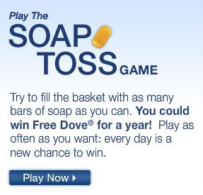 Dove the Soap Toss Game