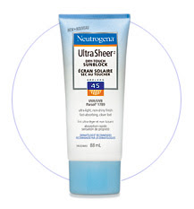 Neutrogena Ultra Sheer Dry-Touch Sunblock Shape Magazine Giveaway