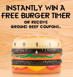 Ground Beef Fall Instant Win Game