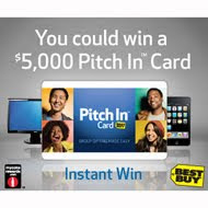 MyCokeRewards Best Buy Pitch In Card Instant Win Game