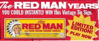 Red Man Heritage Challenge Instant Win Game