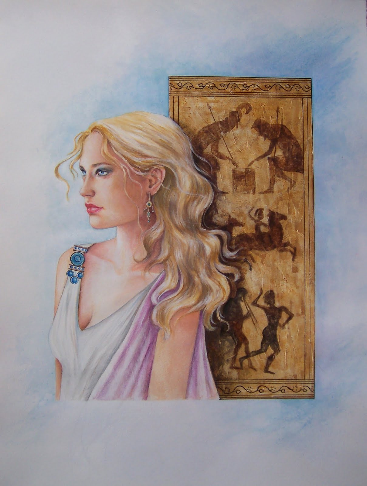 Damaride Marangelli Illustrator Il mito di