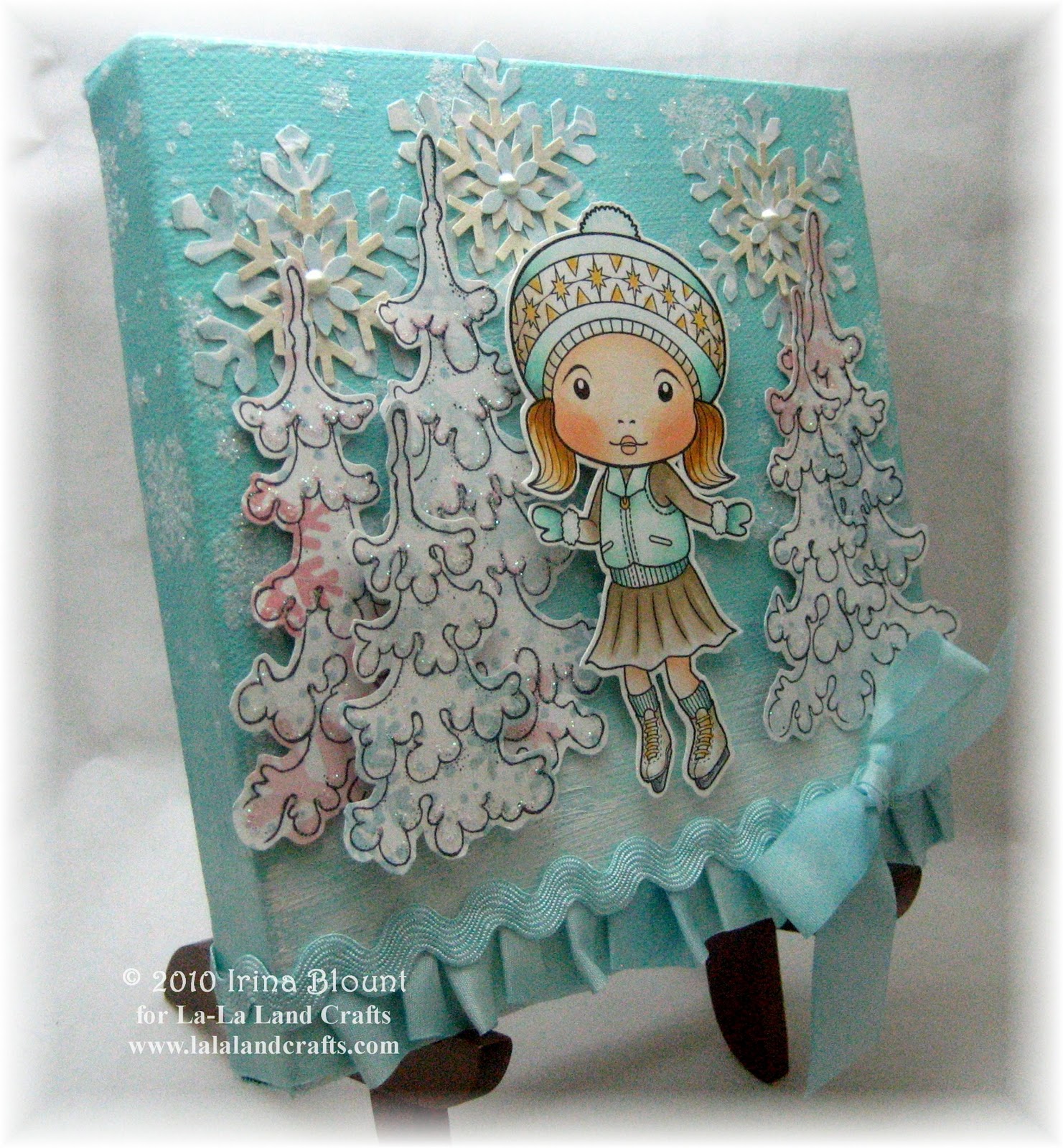 Everything Paper Crafts Winter Canvas Art