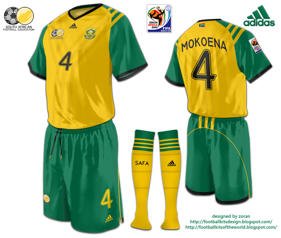 south africa jersey colour
