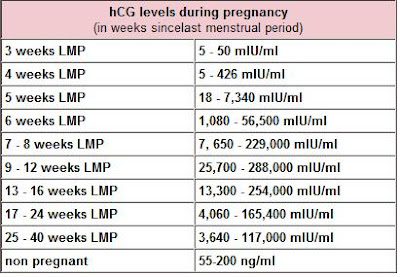hCG levels in early pregnancy chart | BabyCentre