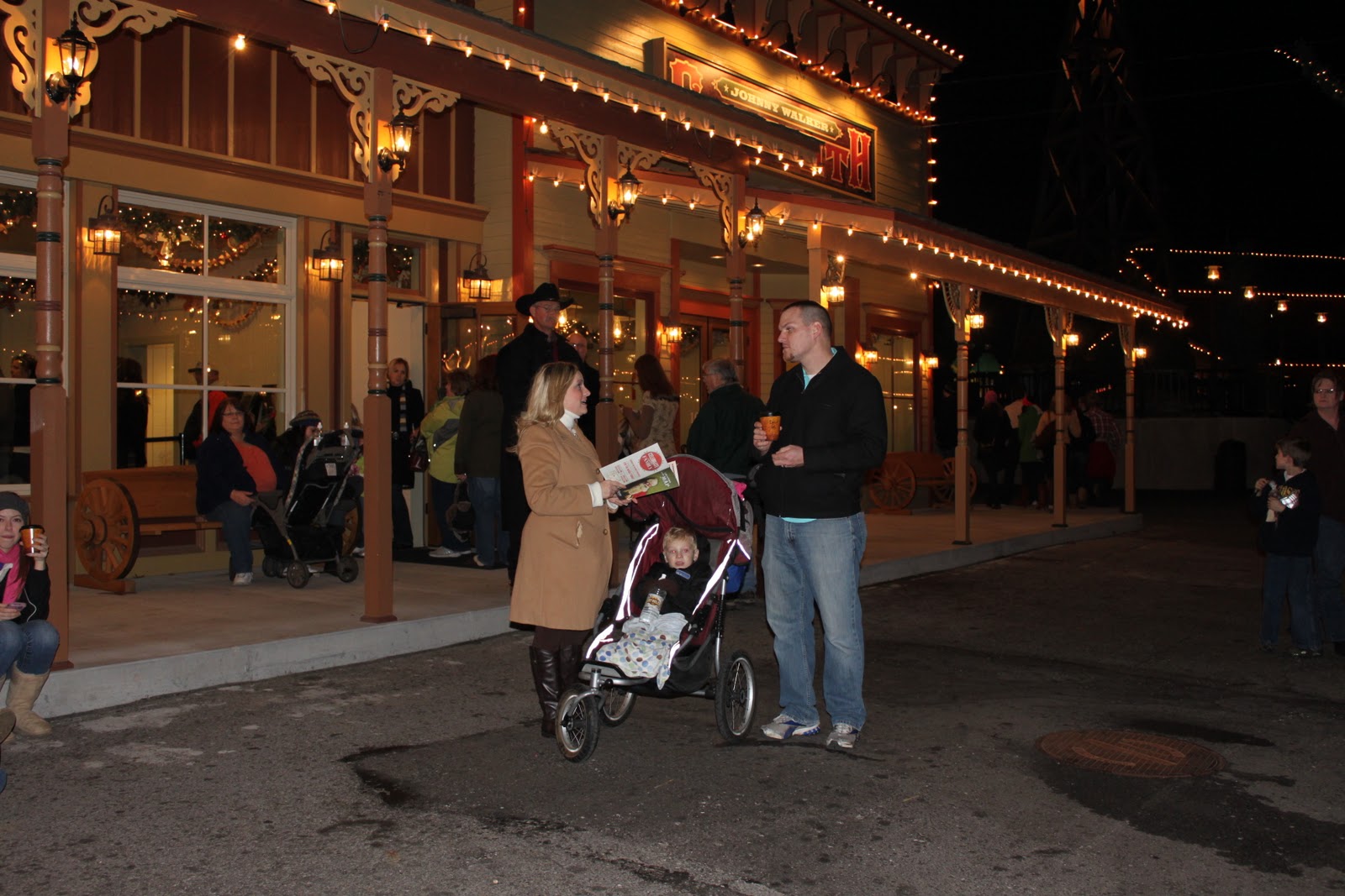 McCash Family blog The Christmas Train in Oklahoma