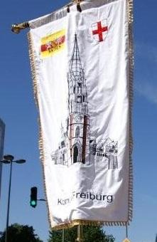 Fahne Komturei Freiburg