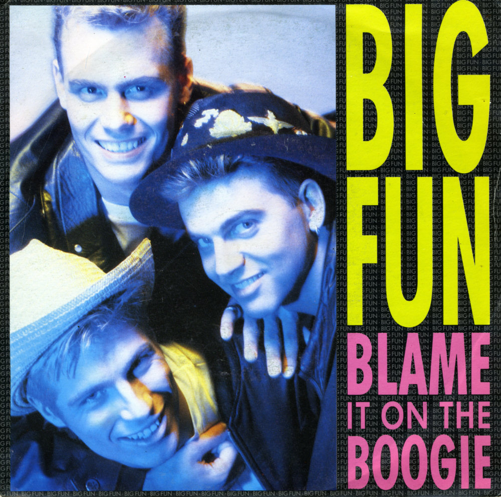 Music on vinyl Blame it on the boogie Big Fun