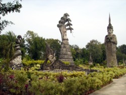 Sala Kaeo Ku - Thailand , Amazing Garden of  Buddha Sculptures - Tavalai Garden