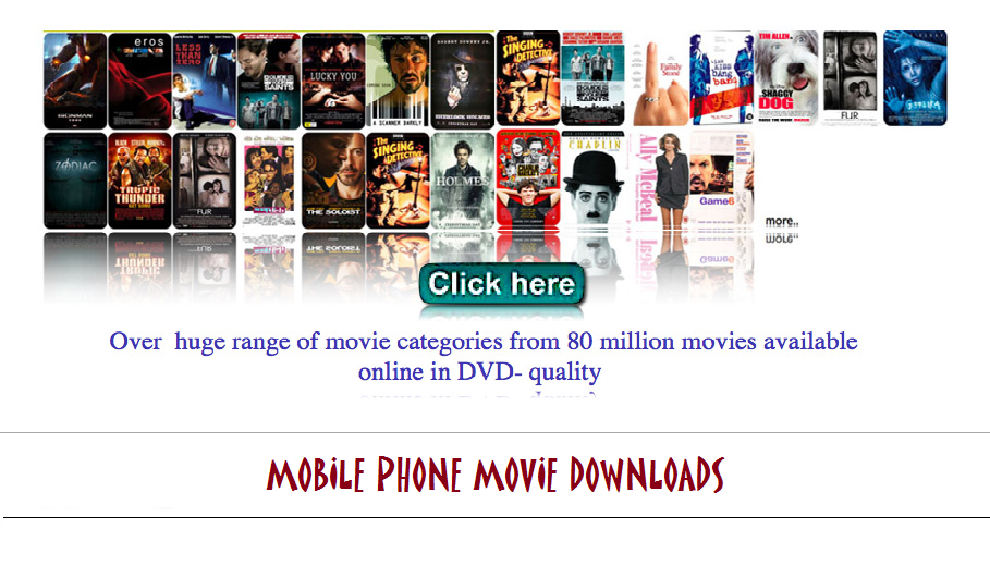 Mobile Phone Movie Downloads