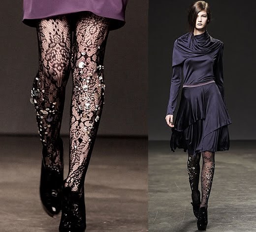 Couture Over Coffee: Haute Hosiery