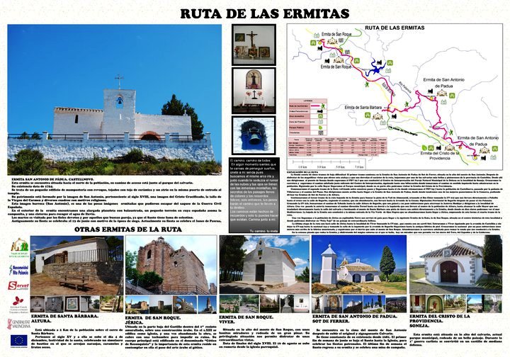 Castellnovo Las ermitas de Castellnovo forman parte de la nueva ruta