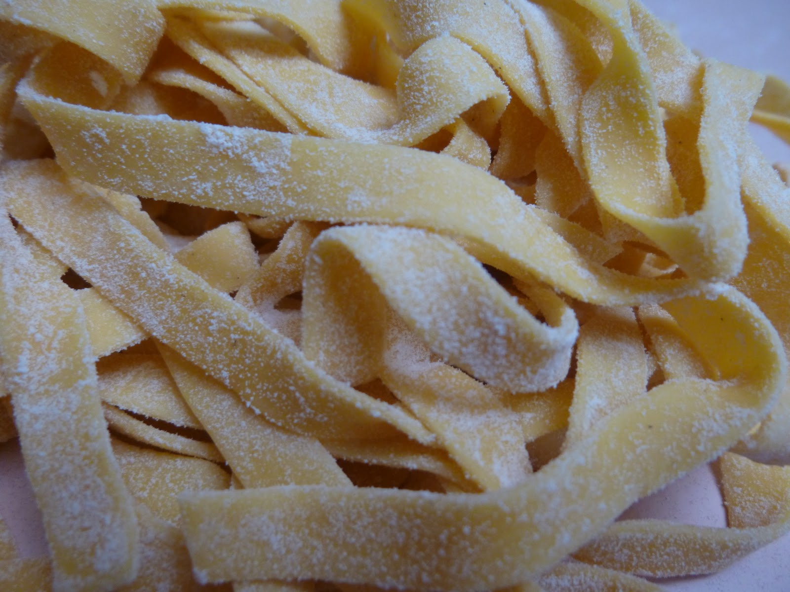 A Wok in the Tuscan Kitchen Fresh Pasta....it's so tasty and easier