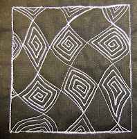 free motion quilting | Leah Day
