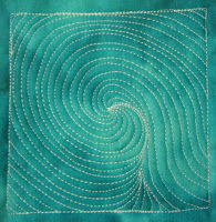 free motion quilting | Leah Day