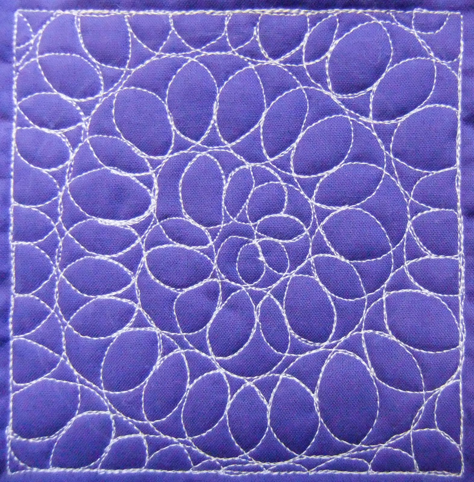 The free motion quilting project day 205 gyro circles