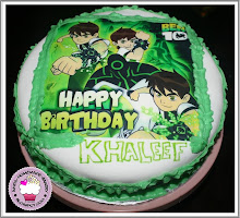 BEN10 Theme Cake